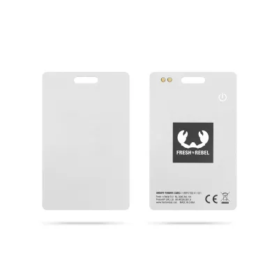 Fresh 'n Rebel Card Finder z zawieszką bagażową do Apple i Google - jasnoszary (LT49203-N0062)