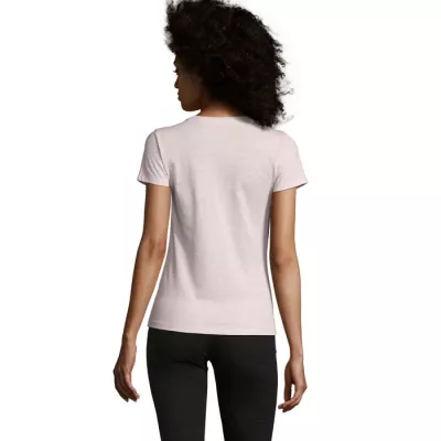 Koszulka damska 150 g/m² Sol's REGENT FIT WOMEN - Heather Pink (S02758-HP)