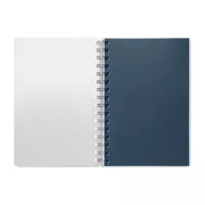 Notes A5 w okładce RPET 80 kartek w linię ANOTATE - Niebieski (MO6532-04)