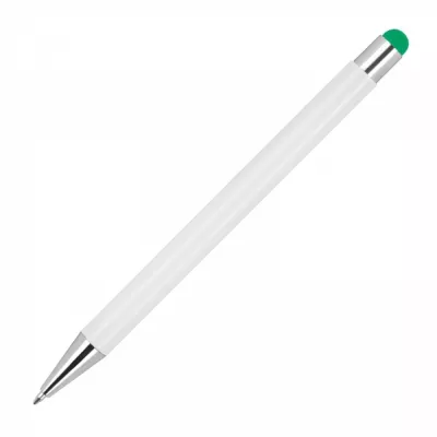 Długopis aluminiowy touch pen soft touch JEAN - zielony (1323809)