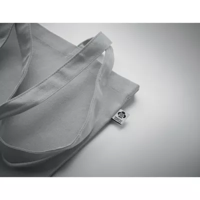 Torba płócienna z bawełny organicznej 270 g/m² COCO - Szary (MO6713-07)