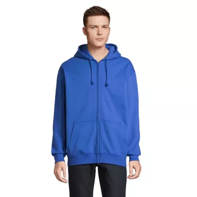 Bluza rozpinana z kapturem Sol's CARTER - Niebieski (S03812-RB)