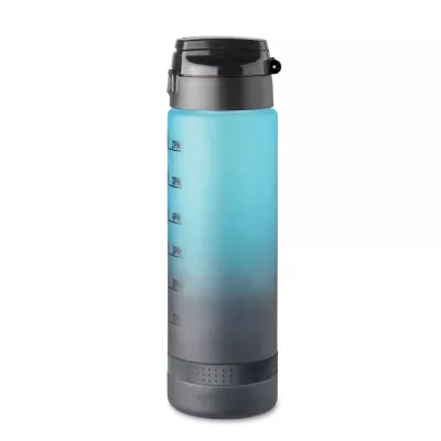 Butelka sportowa z RPET 1000 ml LEVEL - Turkusowy (MO2409-12)