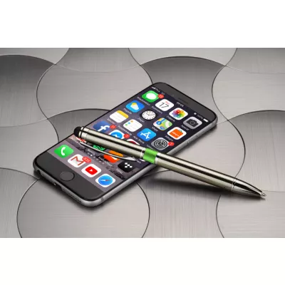 Długopis touch TURBO - zielony jasny (19567-13)