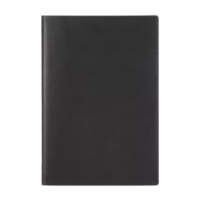 Notatnik Yuzu z miękką okładką Thermo A5 - czarno / czerwony (LT92091-N0221)