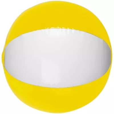 Piłka plażowa Ø 26cm MONTEPULCIANO - żółty (091408)