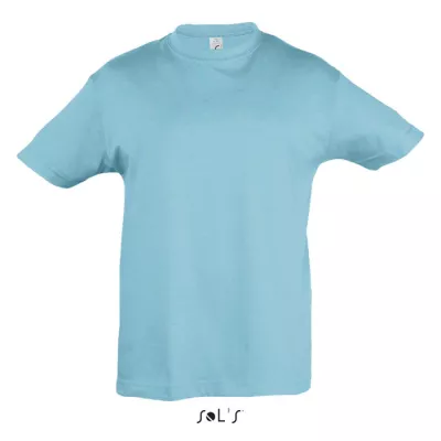 Koszulka dziecięca 150 g/m² Sol's REGENT KIDS - Niebieski Atol (S11970-AL)