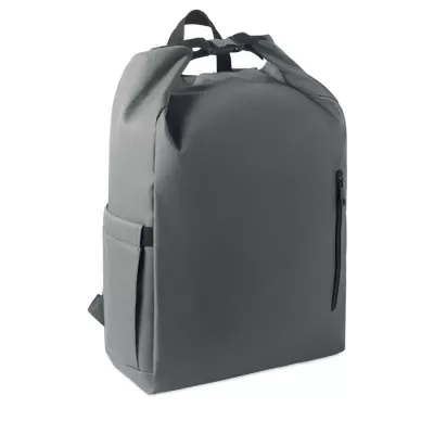 Plecak na laptop 15" z RPET 600D UNITON - Kamienny Szary (MO2969-15)