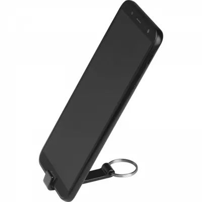 Brelok metalowy otwieracz do butelek ADRIANO - czarny (8232503)