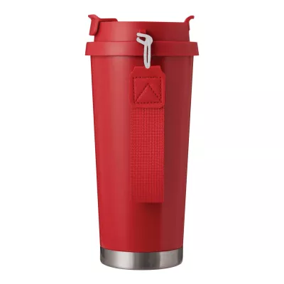 Butelka termiczna z podwójną izolacją - czerwony (56-0304744)