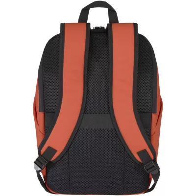 Resi Plus plecak na 15-calowego laptopa o pojemności 18 l z recyklingu, z certyfikatem GRS i zabezpieczeniem przed kradzieżą - Brick (13010932)