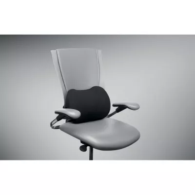 Poduszka pod plecy z pamięcią kształtu NECKRES - Czarny (MO3132-03)