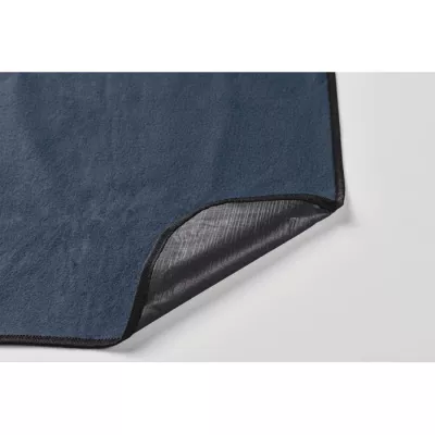 Koc piknikowy polarowy RPET 200x200 cm 150 g/m² COSTA - Niebieski (MO2978-04)
