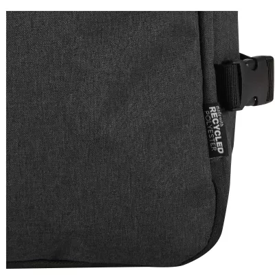 Libra plecak na laptopa o przekątnej 17 cali o pojemności 25 l wykonany z materiałów z recyclingu z certyfikatem GRS - Heather Charcoal (13011184)