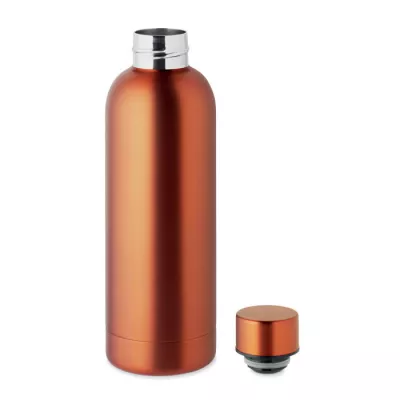 Butelka termiczna ze stali z recyklingu 500 ml ATHENA - Pomaranczowy (MO6750-10)