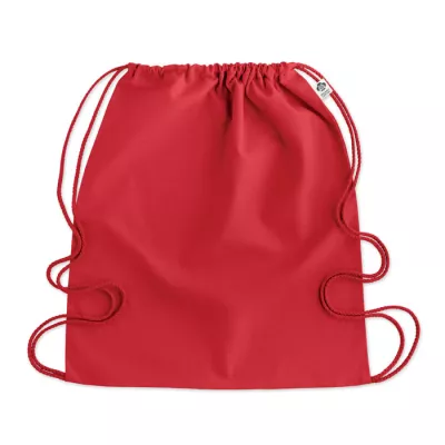 Torba z bawełny organicznej 140 g/m² YUKI COLOUR - Czerwony (MO6355-05)