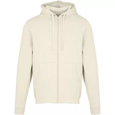 Jasper bluza unisex z kapturem z materiału organicznego pochodzącego z recyklingu z certyfikatem OCS, o gramaturze 280 g/m² - Sandstone (39666-SANDSTON)
