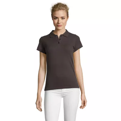 Polo damskie piqué 180 g/m² Sol's PERFECT WOMEN - Ciemny Szary (S11347-DG)