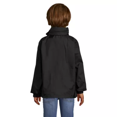 Wiatrówka dziecięca 210 g/m² Sol's SURF KIDS - Czarny (S32300-BK)