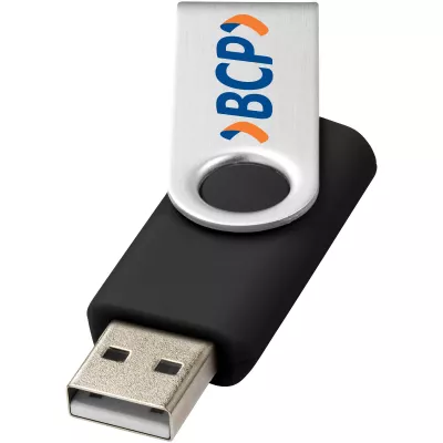 Pamięć USB Rotate-basic 2GB - Czarny-Srebrny (12350400)