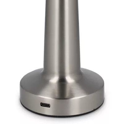 Lampa stołowa Lumo z 3 trybami świecenia i możliwością ściemniania - srebrny (LT93354-N0005)