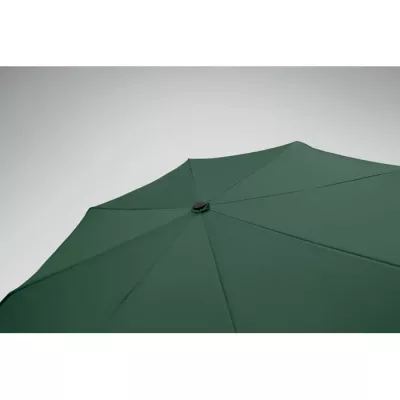 Parasol składany wiatroodporny 21" z RPET UMKRAB - Zielony (MO2692-09)