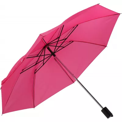 Parasol manualny Ø88 cm LILLE - różowy (518811)