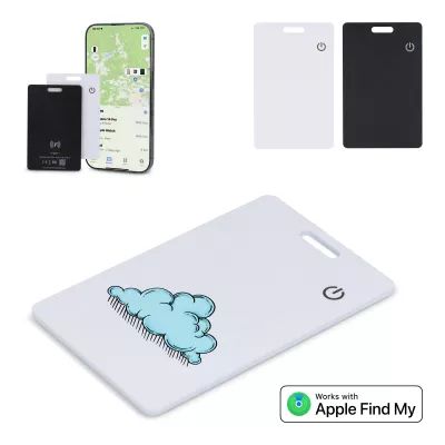 Xoopar ICE-Card Ultra-cienka karta śledząca z możliwością ładowania - czarny (LT41801-N0002)