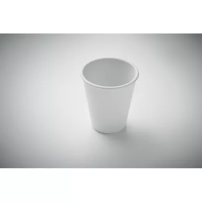 Kubek wielorazowy z PLA 200 ml CUPFUL - Bialy (MO2607-06)