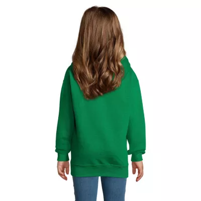 Bluza dziecięca z kapturem 280 g/m² Sol's SLAM KIDS - Zielony (S13255-KG)