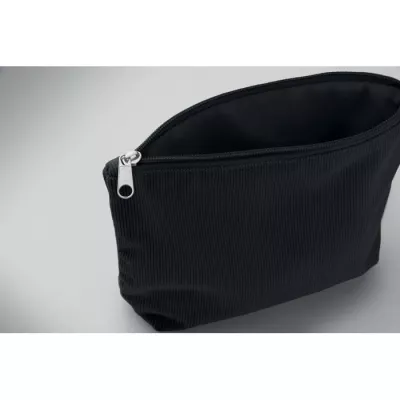 Kosmetyczka sztruksowa z podszewką 220 g/m² CORDY T - Czarny (MO2876-03)