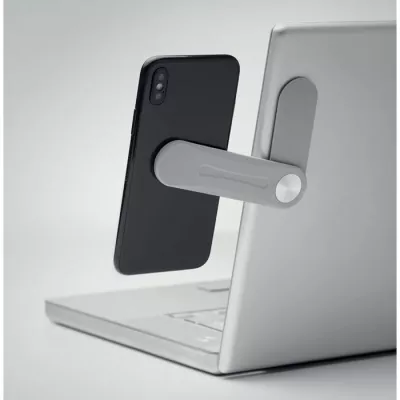 Uchwyt magnetyczny na telefon do laptopa GADA - Szary (MO6393-07)