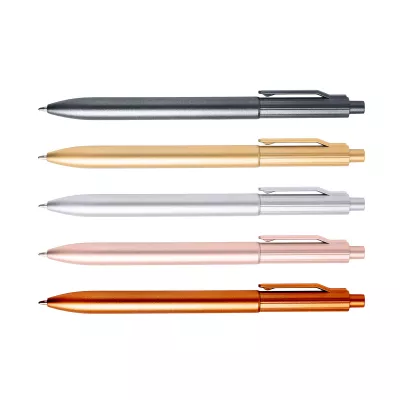 Długopis z recyklingowanego ABS / Metalisse - Rose Gold (IP13152559)