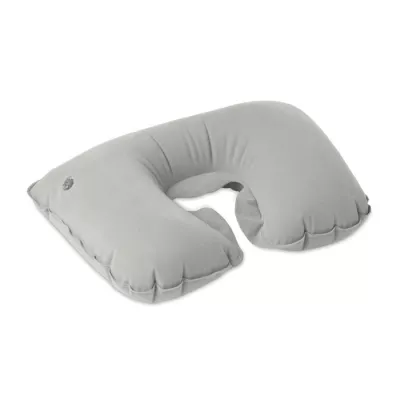 Poduszka podróżna dmuchana w etui TRAVELCONFORT - Szary (MO7265-07)