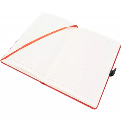 Notatnik A5 w linie z wizytownikiem MARTIN - czerwony (2008805)