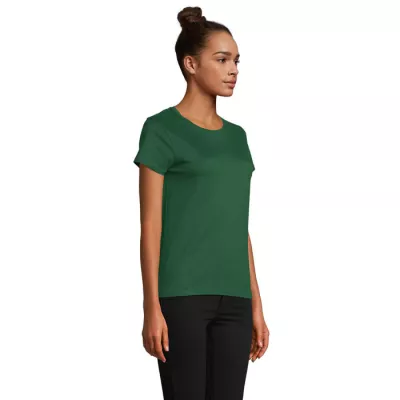 Koszulka damska 150 g/m² Sol's CRUSADER WOMEN - Ciemno-Zielony (S03581-BO)