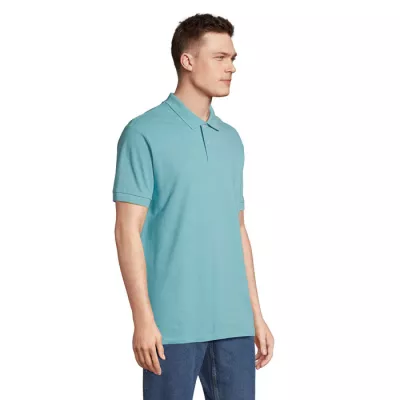 Koszulka polo męska z czesanej bawełny Sol's PACIFIC - Pool Blue (S04439-BP)