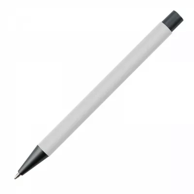 Długopis plastikowy MIKOLAJ - biały (1094506)