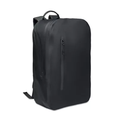 Plecak na laptop 16" wodoodporny RPET BRENNA - Czarny (MO2600-03)