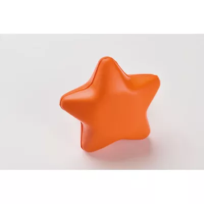 Gwiazdka antystresowa z PU STARLY - Pomaranczowy (MO2453-10)