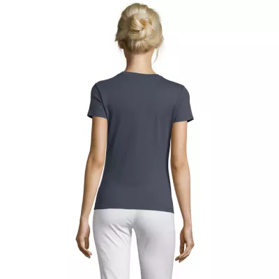 Koszulka damska dopasowana 150 g/m² Sol's REGENT WOMEN - Mysi Szary (S01825-MU)