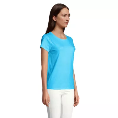 Koszulka damska 150 g/m² Sol's CRUSADER WOMEN - Aqua (S03581-AQ)