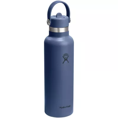 Butelka na wodę Hydro Flask Standard Mouth, pojemność 621 ml, izolowana, ze stali nierdzewnej - Średnioniebieski (10099052)