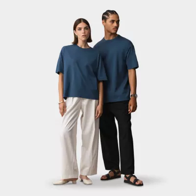 Koszulka męska oversize 180 g/m² Sol's BOXY MEN - Denim (S03806-DM)