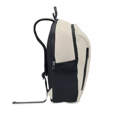 Plecak na laptop 15" z PU z ukrytą komorą KOROVIN - Zgaszona Biel (MO2684-43)