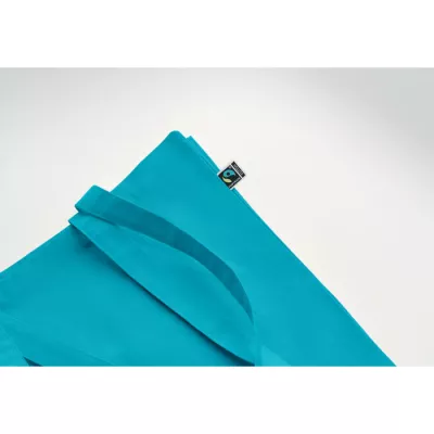 Torba Fairtrade z klinem 180 g/m² OSOLE++ COLOUR - Turkusowy (MO2590-12)