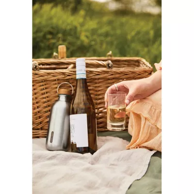 Butelka sportowa 600 ml Black+Blum - olive green (P439.1227)