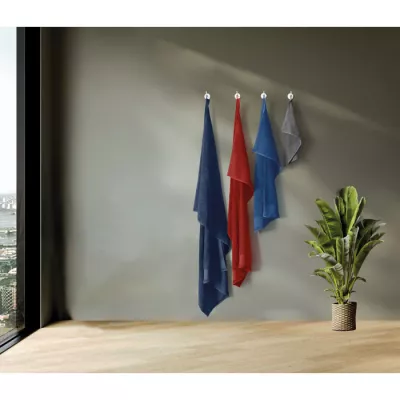 Ręcznik bawełniany 380 g/m² 30x50 cm ISLAND 30 - Niebieski (MO2764-37)