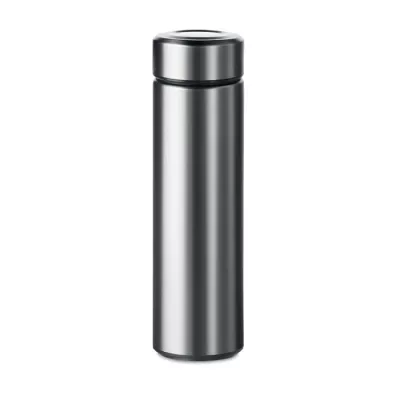 Termos stalowy z zaparzaczem 425 ml PATAGO - Srebrny Mat (MO9810-16)
