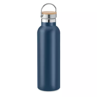 Termos z bambusową pokrywką 750 ml HELSINKI MED - Francuski Granat (MO6372-85)
